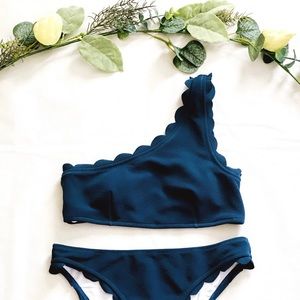 Two piece bathing suit
